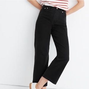 Madewell Slim Wide-Leg Jeans in Lunar Wash Sz 31